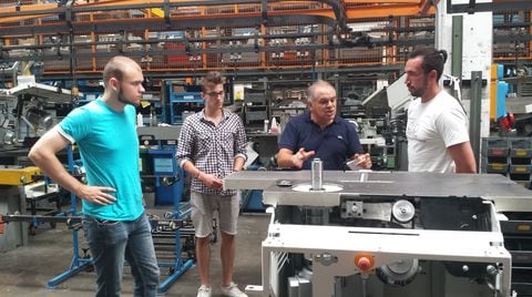 Polish students won a trip to the Scm Group HQ