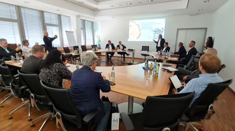 A wide representation of journalists from the DACH market at SCM Innovationstage