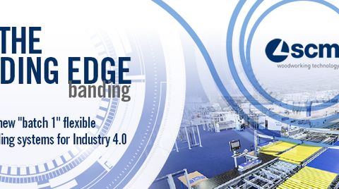 Every furniture manufacturer's dream: maximum productivity, high quality and endless machining with SCM's new edge banding systems 