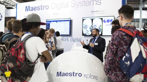 First day at the Xylexpo fair