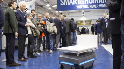 Thousands of visitors for the “SCM smart” factory 
