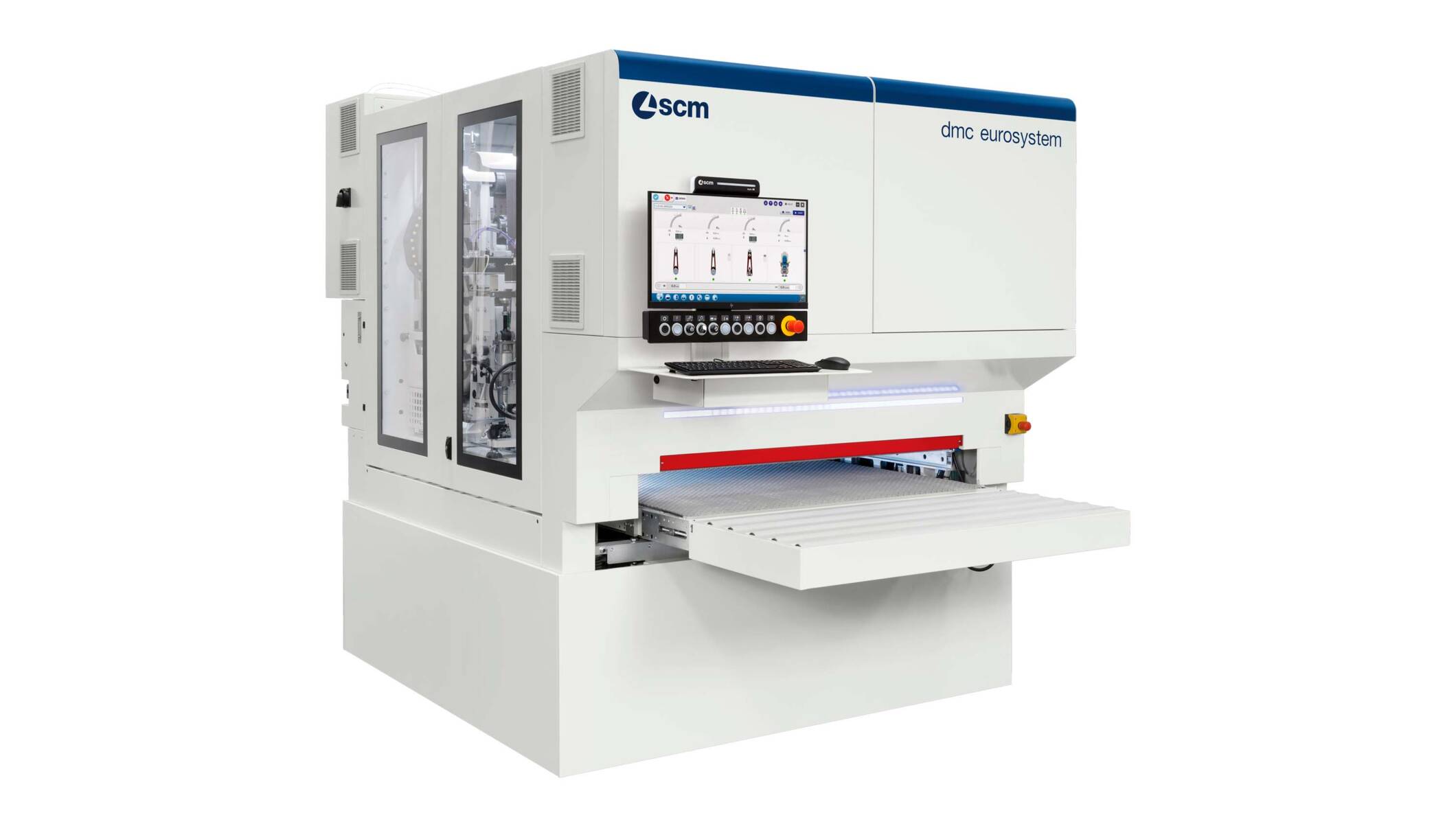 Wide belt sanders - Automatic sanding and calibrating machines - dmc eurosystem