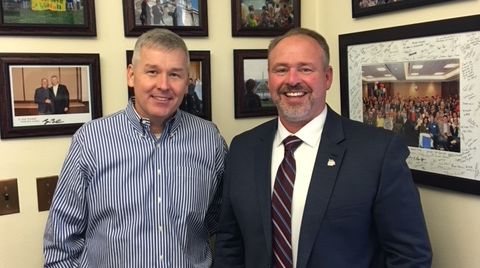 Rob Howell visits Capitol Hill in Support of the Woodworking Industry