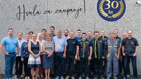 Open house for the 30th anniversary of our Slovenian dealer, Lestroj