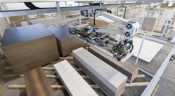 Flexible Panel Sizing Cells Flexstore EL + Gabbiani G 2 - SCM Group