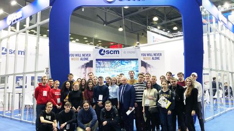 Woodex, day 3: young talent at work in the SCM stand