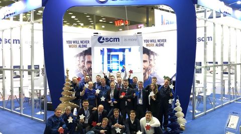 Success and Christmas magic for SCM at Woodex