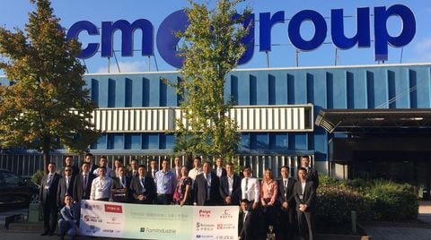 Chinese delegation @ the Scm Group HQ