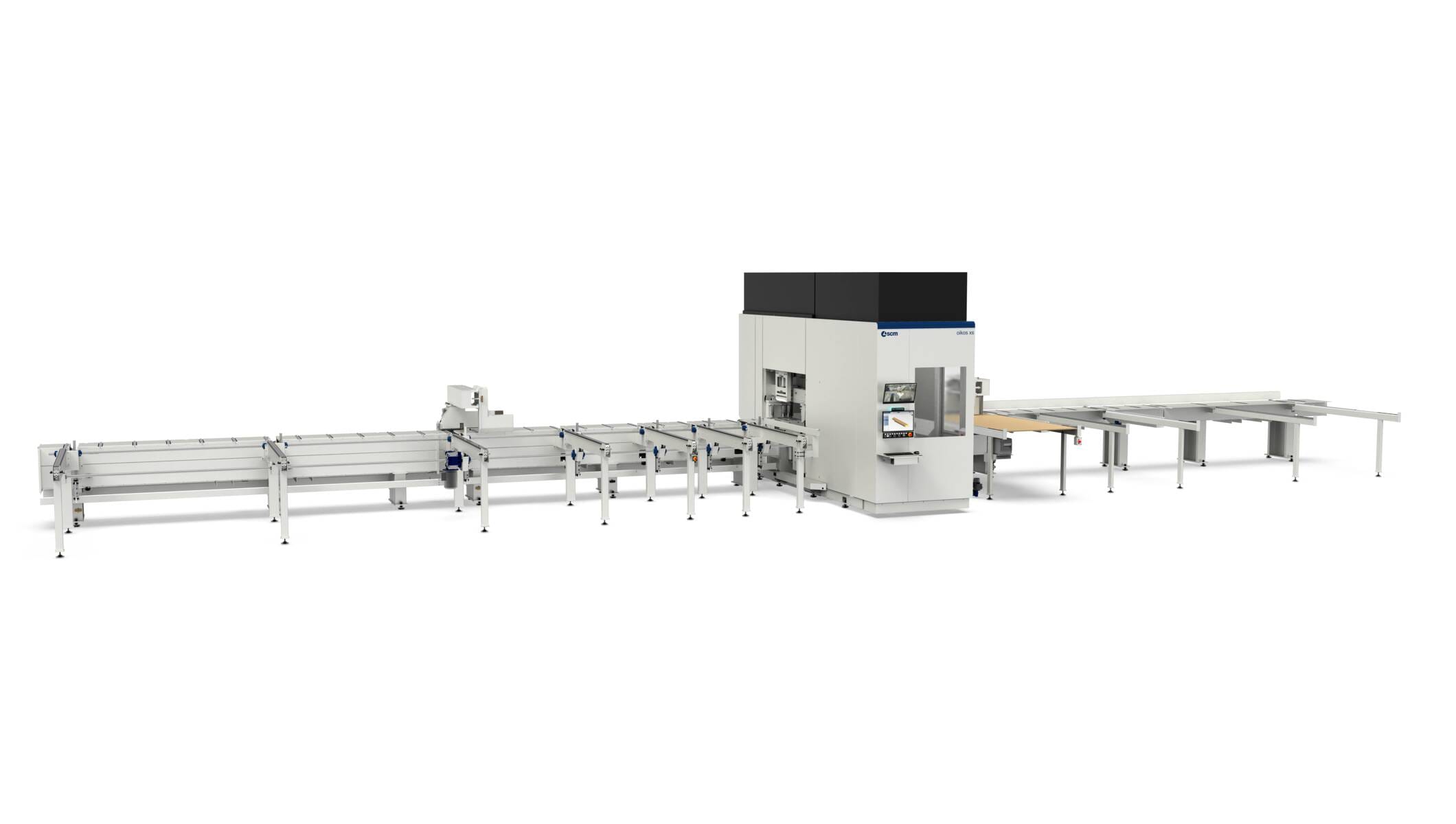 Systems for timber construction - CNC Machining Centres for timber construction - oikos xs