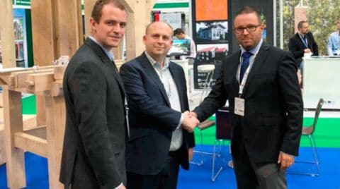 SCM at the Timber Expo with Carvalo Ltd, working together towards new wood construction horizons