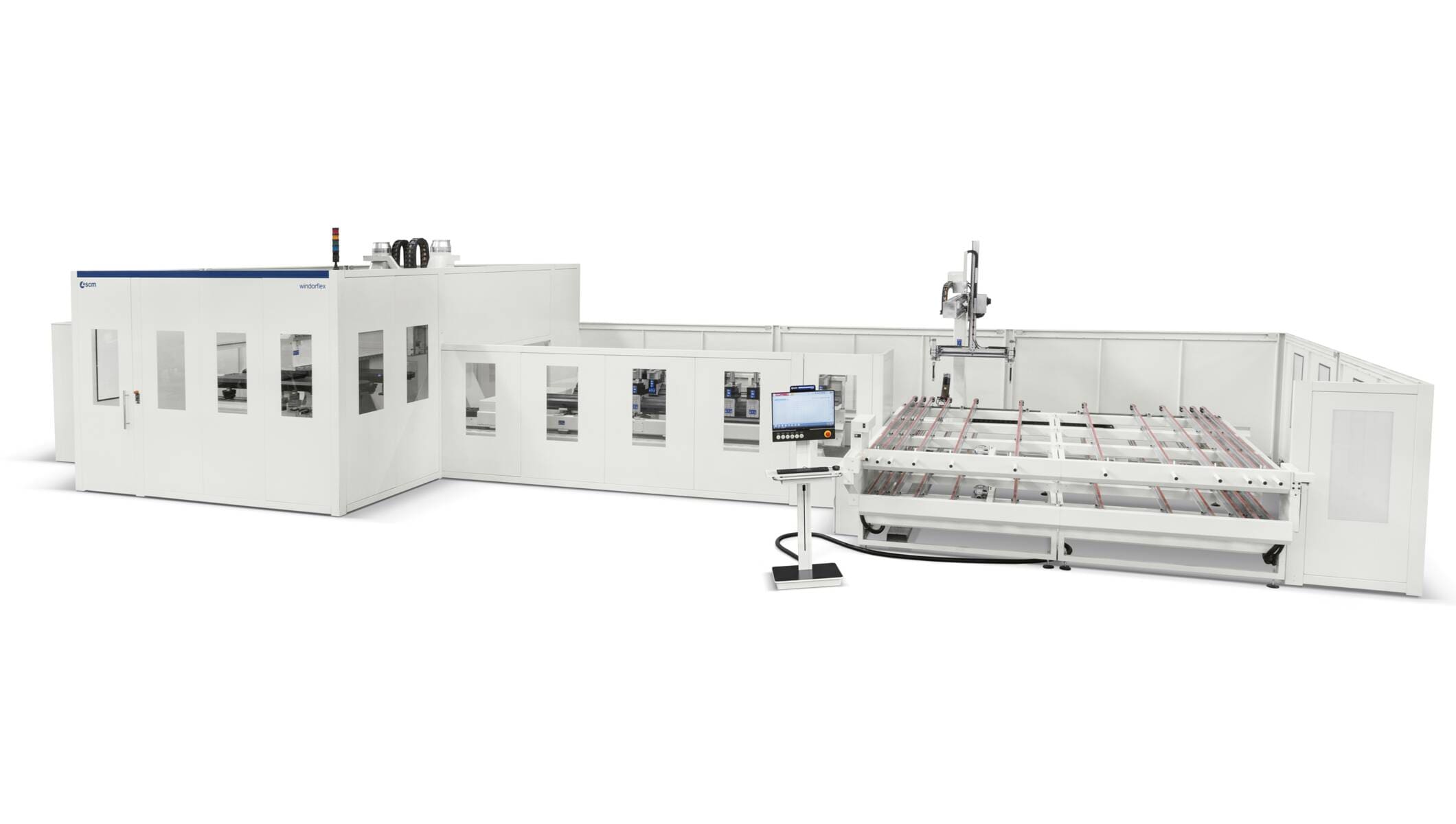 Systems for windows and doors - Machining cells for windows and doors - windorflex